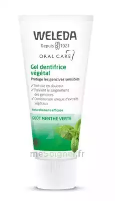 Weleda Soins Bucco-dentaires Gel Dentifrice Végétal 2t/75ml à Le havre